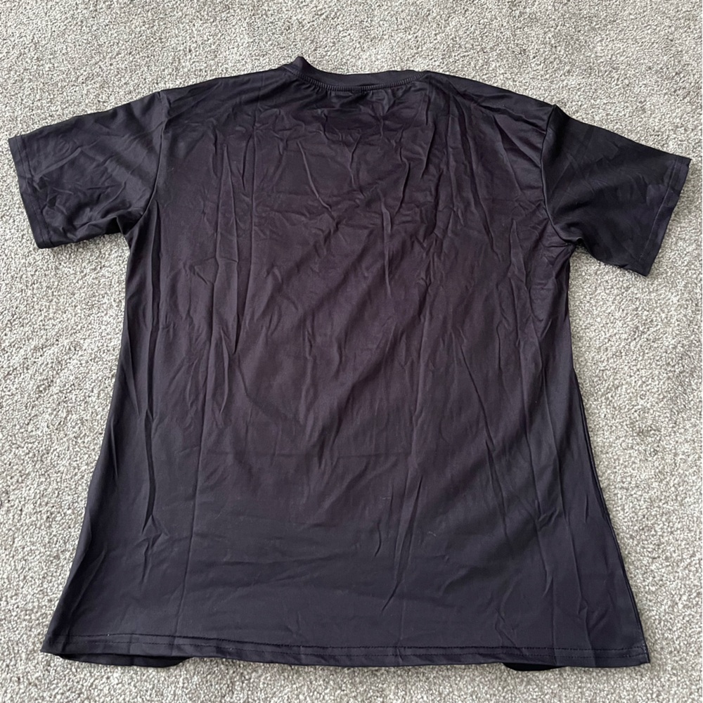 Floral Black T-Shirt - Picture 3 of 3